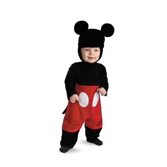 NEW toddler mickey mouse costume 1-2 yrs - Picture 1 of 4